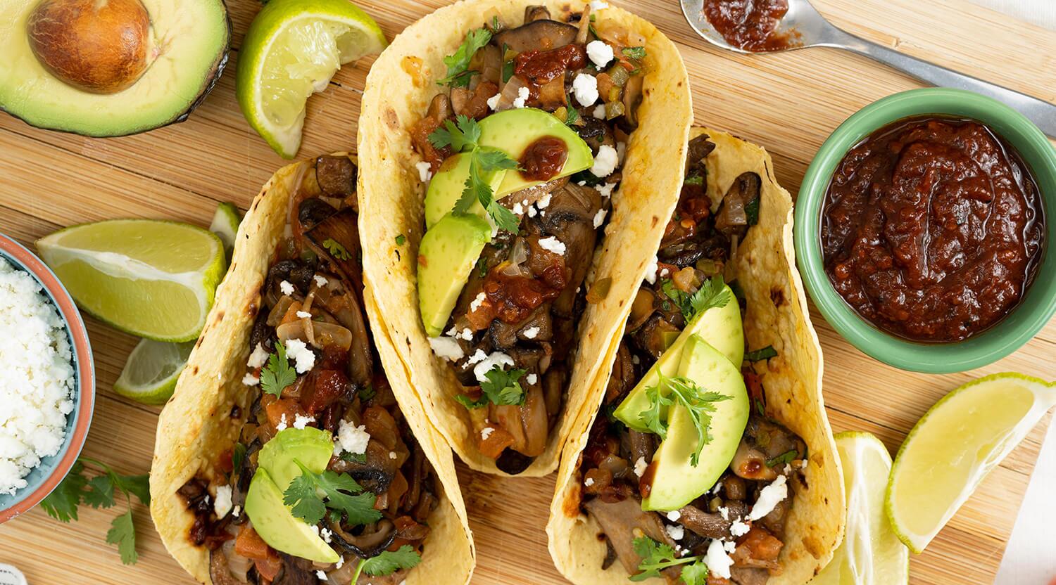 Wild Mushroom Tacos