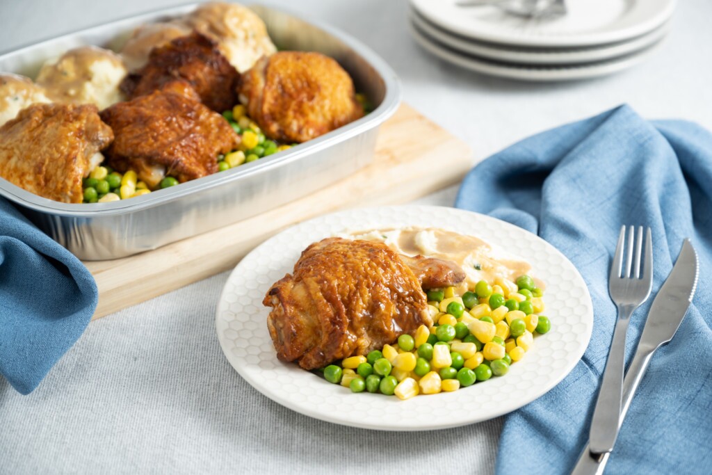 Comfort Foods Roast Chicken Dinner