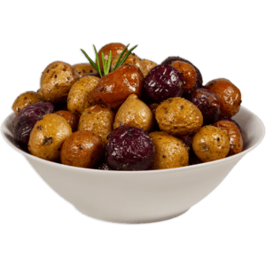 Roasted Tri Coloured Potatoes