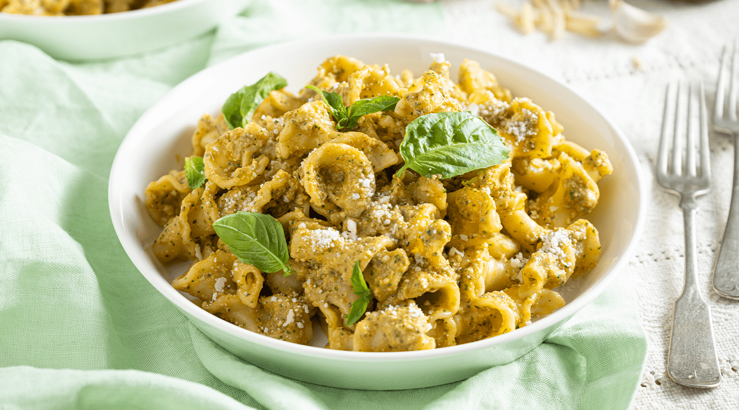 Pasta with Pesto alla Trapanese