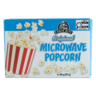 Farm Boy™ Original Microwave Popcorn (297 g)