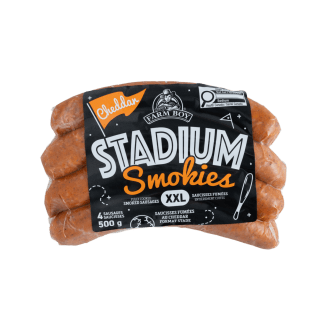 Farm Boy™ Cheddar Stadium Smokies (500 g)