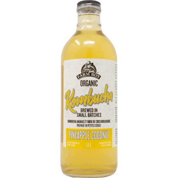 Farm Boy™ Organic Pineapple Coconut Kombucha (1.1 L)