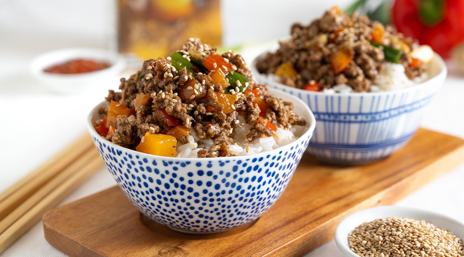 Mongolian Style Ground Beef