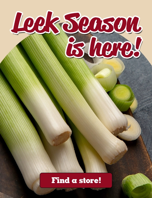 It's leeks season! Grab your fresh leeks at your local farm boy fresh-market!