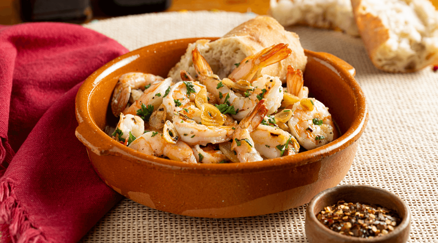 Spicy Garlic Shrimp