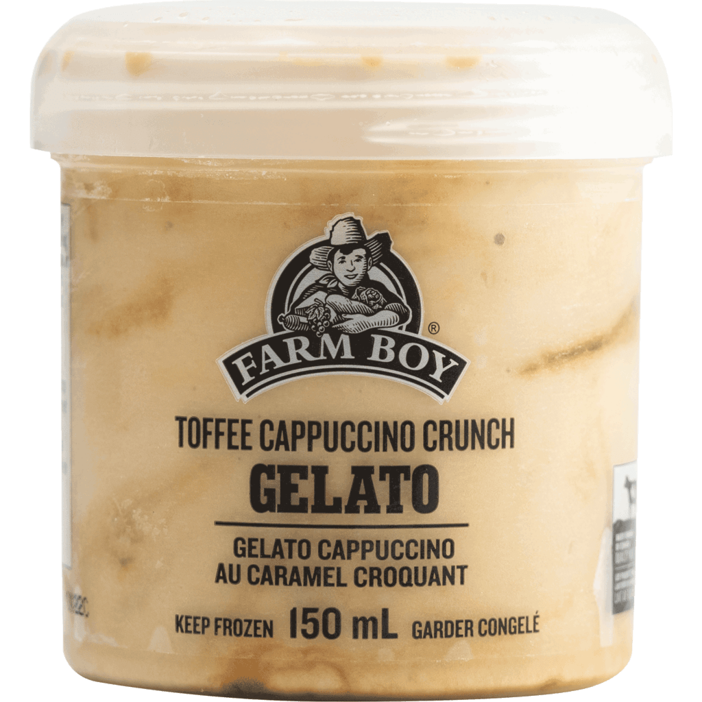 Toffee Cappuccino Crunch Gelato