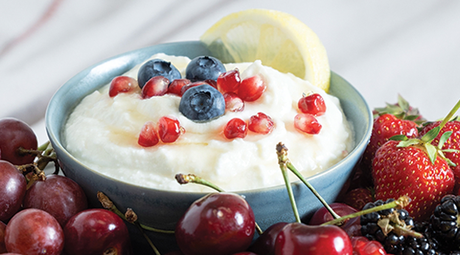 Whipped Honey Lemon Ricotta