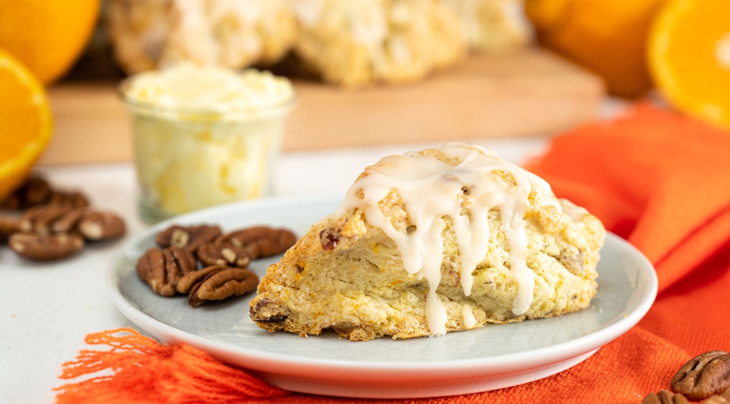 Sumo Citrus & Pecan Scones