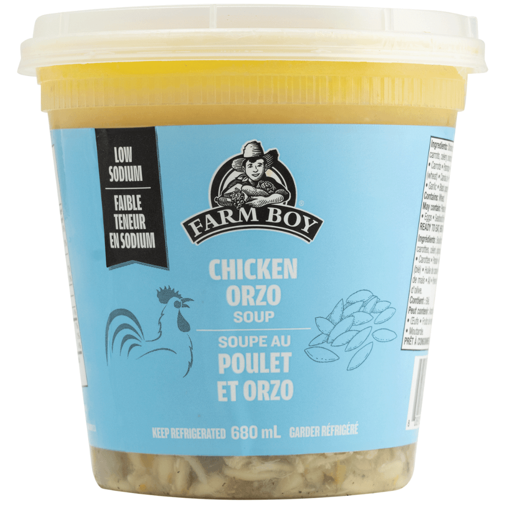 Farm Boy™ Low Sodium Chicken Orzo Soup