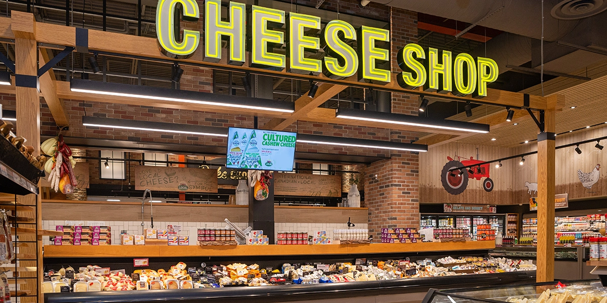 Cheese Shop inside a Farm Boy store. Find lots of gluten-free cheese products!