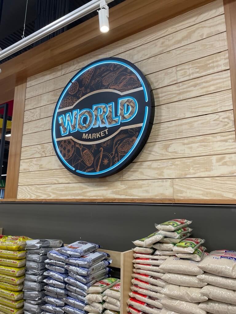 World of Flavours inside Farm Boy Leaside