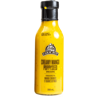 Farm Boy™ Creamy Mango Poppyseed Dressing (350 ml)