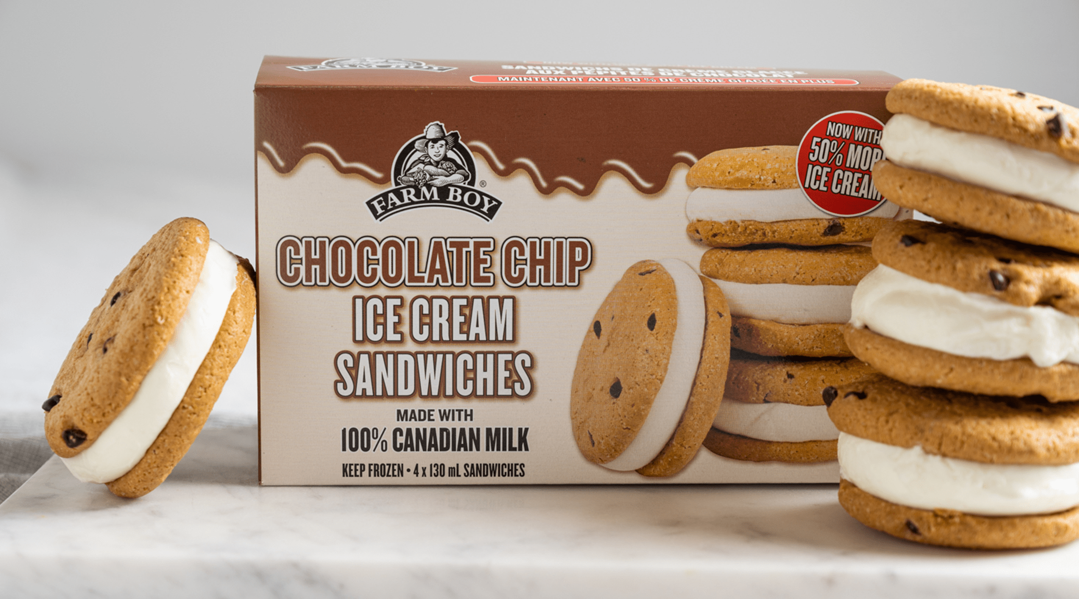 Ice cream sandwiches