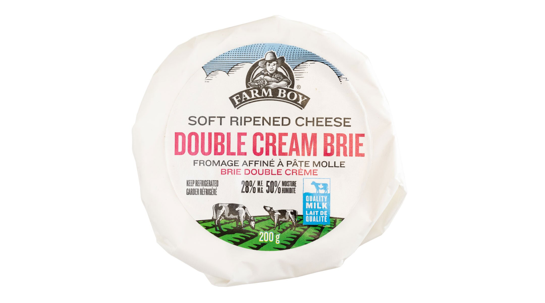 fan fave double cream brie