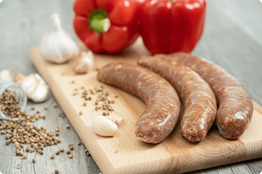 Farm Boy Andouille Artisan Sausage. Made fresh in-store. Best of any weather! Shop at your nearest Farm Boy today!