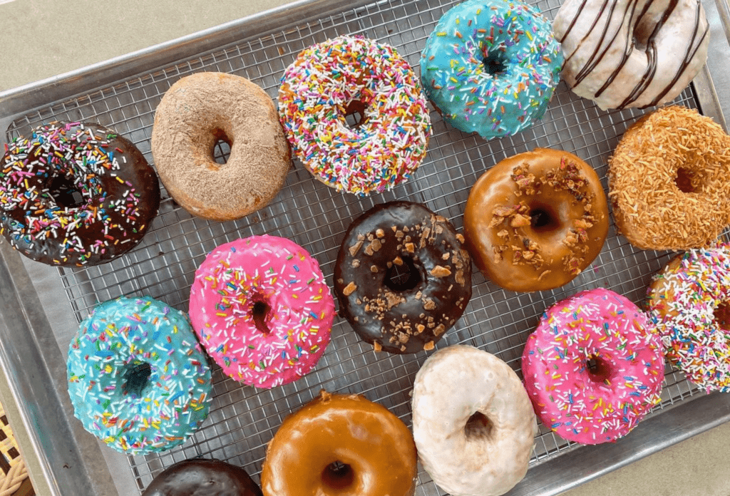 Harry and Heels donuts