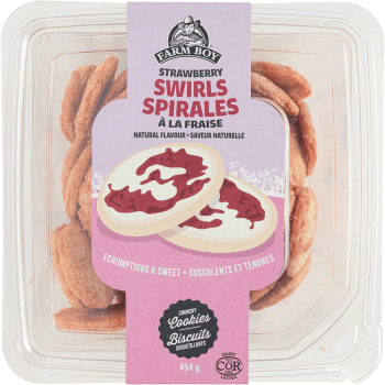 Farm Boy™ Strawberry Swirls Crunchy Cookies (454 g)