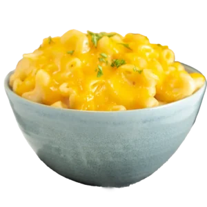 Fresh Mac and Cheese in a bowl.