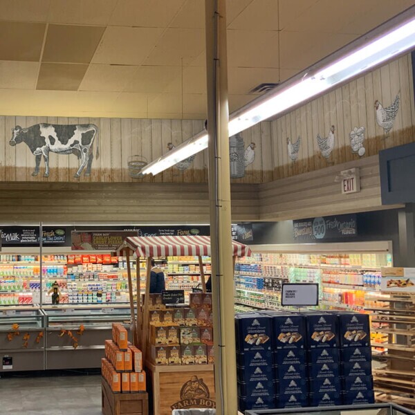 Dairy section inside Farm Boy Cornwall, Sydney Street.