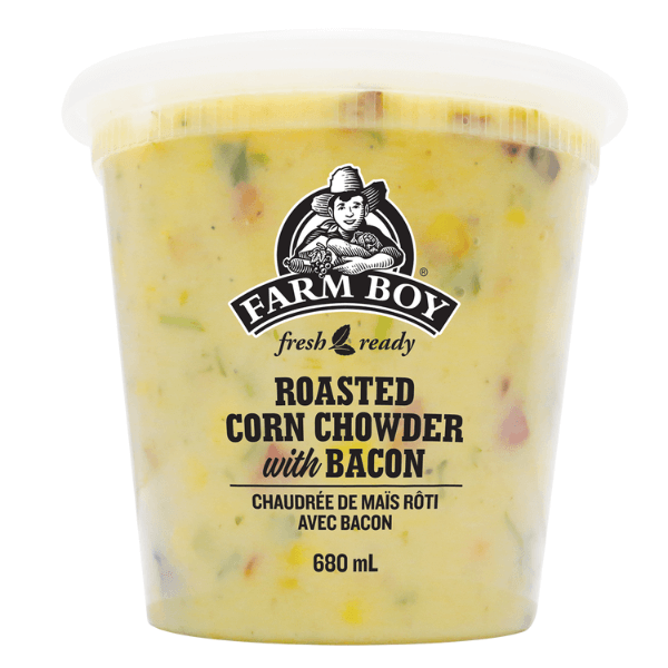 Farm Boy Roasted Corn Chowder with Bacon