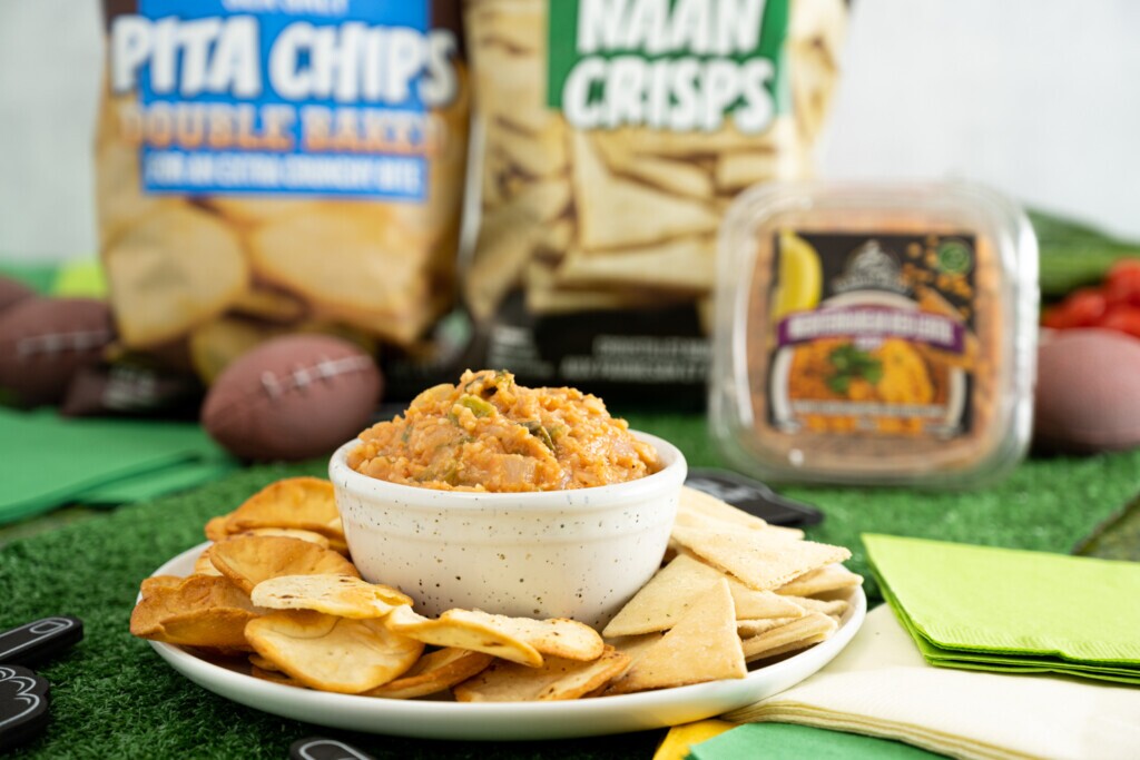 Game Day dips: mediterranean red lentil dip