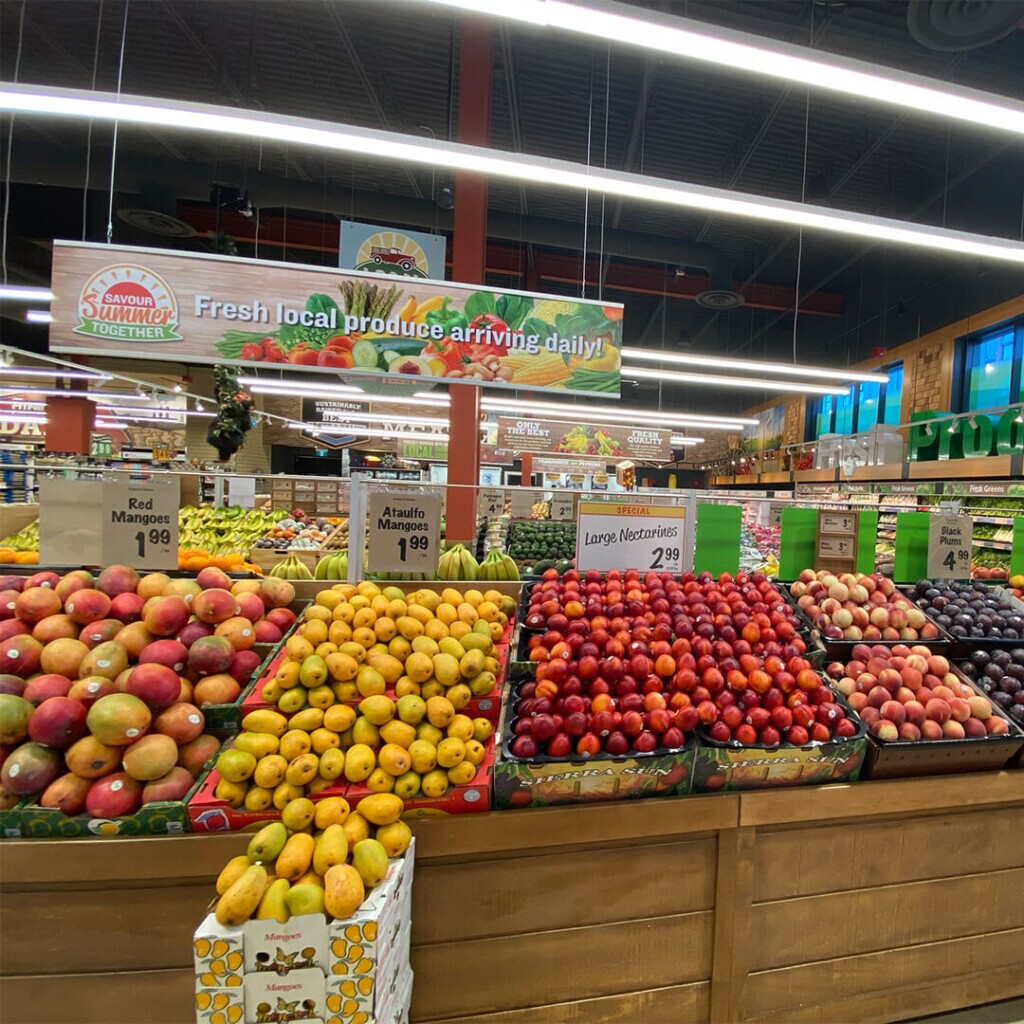 Farm Boy Port Credit Produce Department.