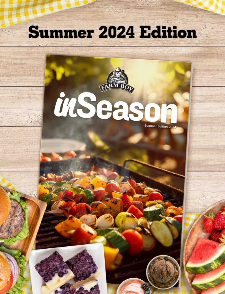 Click to view our inSeason Digital Magazine, summer 2024 editon!