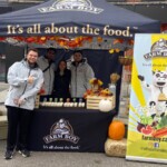 Farm Boy employees posing for a photo with their event table.