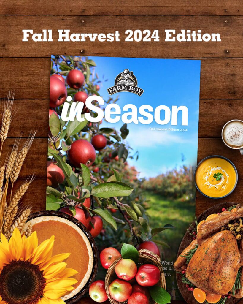 inSeason Fall Harvest 2024 Magazine. Click to View.