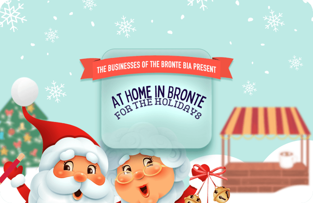 Logo for Bronte Holiday Market.