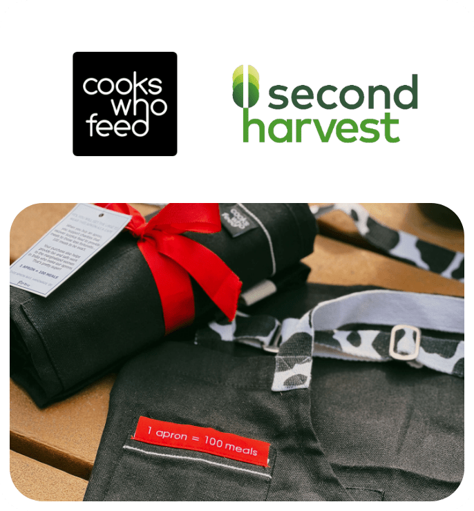 logos Cooks who Feed & Second Harvest