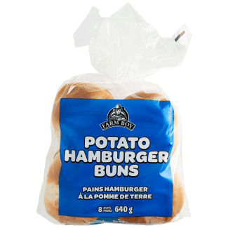 Farm Boy™ Potato Hamburger Buns (640 g)