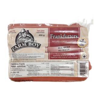 Farm Boy™ All Beef Frankfurters (450 g, 10 per package)