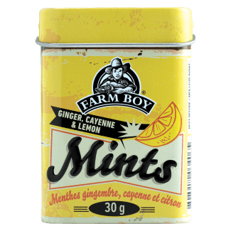 Farm Boy™ Ginger, Cayenne & Lemon Mints (30 g)