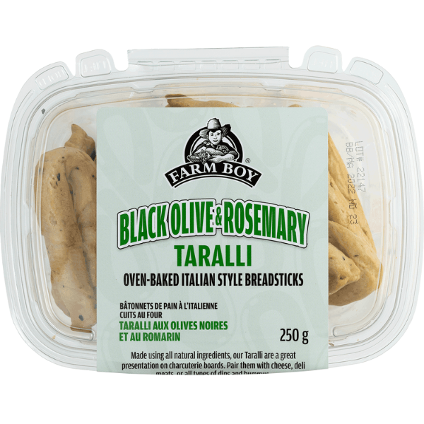 Farm Boy™ Black Olive & Taralli Breadsticks