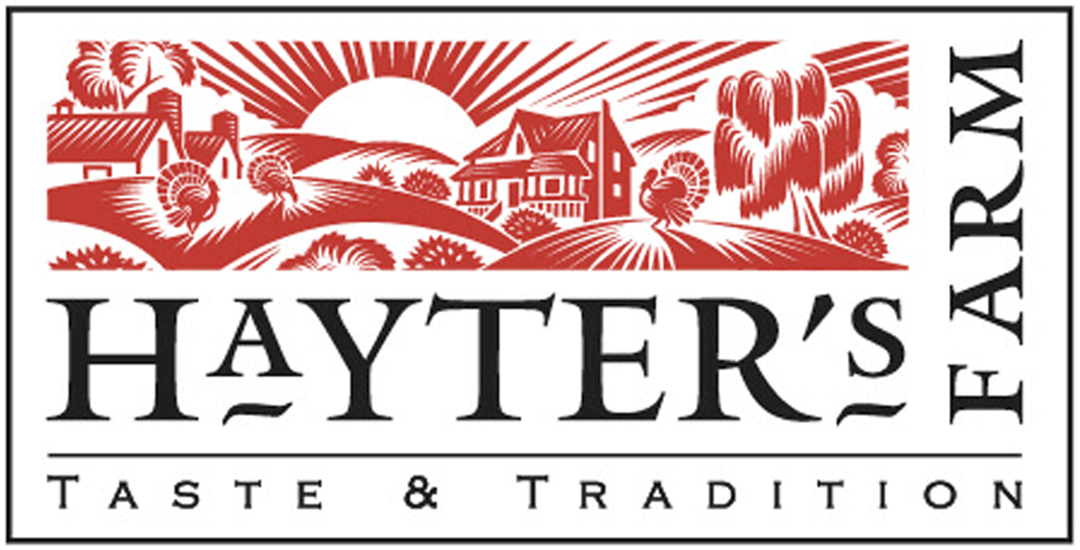 Logo of Hayter's Farm, a local vendor from Dashwood, Ontario.