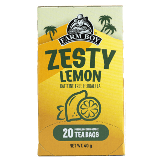 Farm Boy™ Zesty Lemon Caffeine Free Herbal Tea (20 ct)