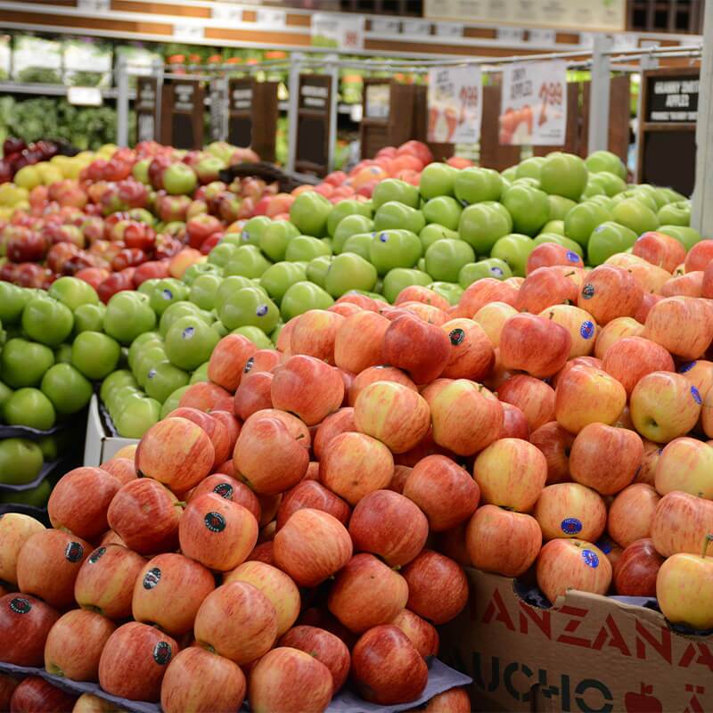 Fresh Apple display at Farm Boy Westboro, Ottawa.